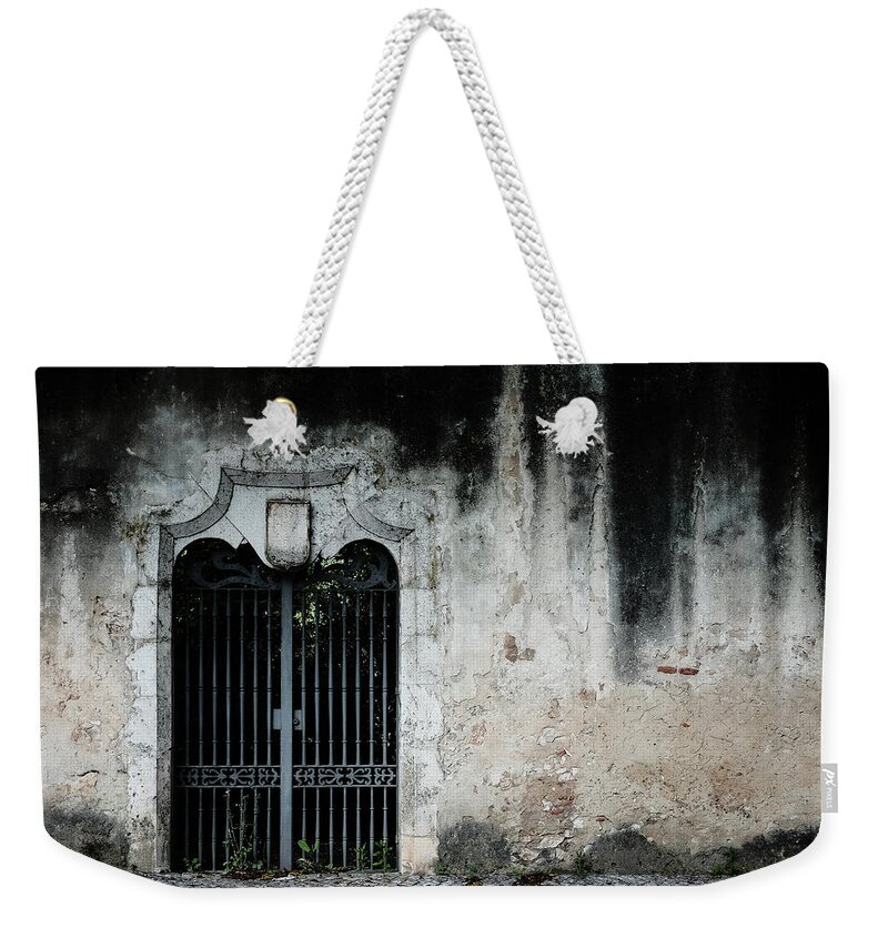 Abandoned Weekender Tote Bag featuring the photograph Do Not Enter by Marco Oliveira
