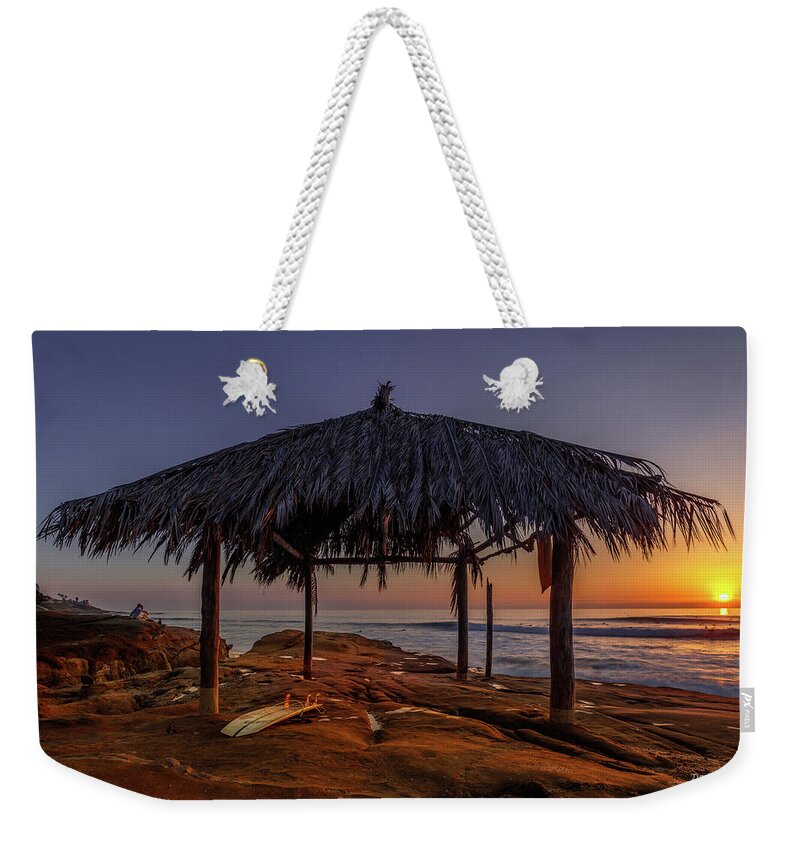  Weekender Tote Bag featuring the photograph Done for the Day by Tim Bryan
