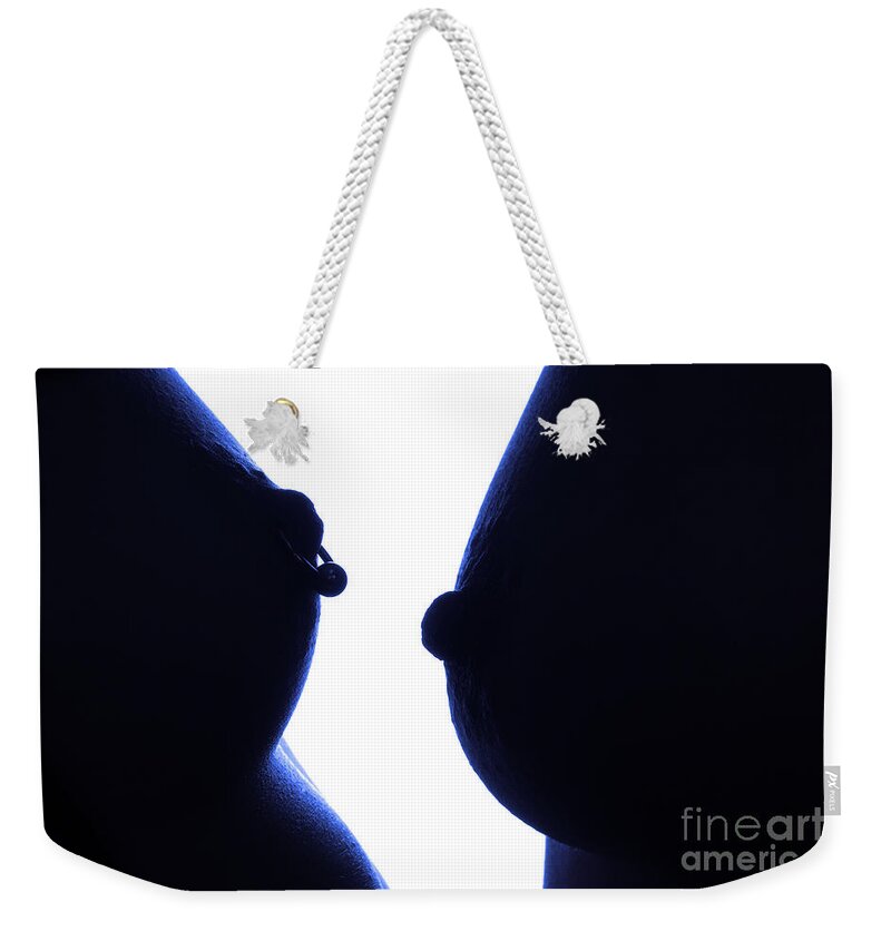 Artistic Photographs Weekender Tote Bag featuring the photograph Double trouble by Robert WK Clark