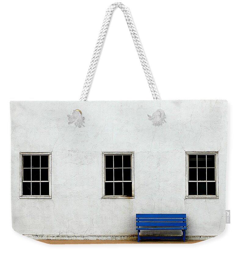 Bench Weekender Tote Bag featuring the photograph Downtown America by Todd Klassy