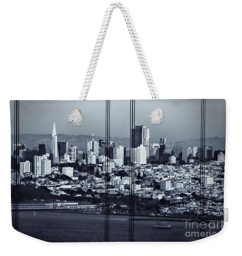 Sfo Weekender Tote Bag featuring the photograph Downtown San Francisco by Doug Sturgess