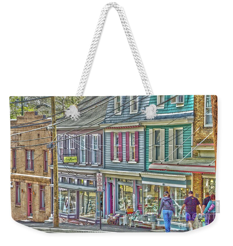 Downtown Weekender Tote Bag featuring the photograph Downtown by William Norton