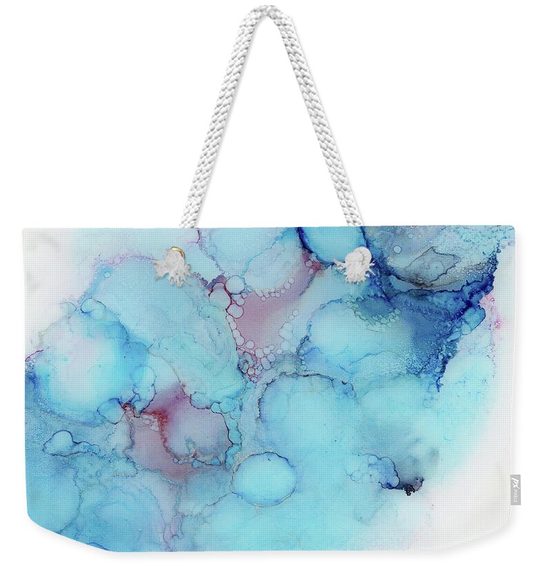 Ink Weekender Tote Bag featuring the painting Dreaming As Days Go By by Joanne Grant