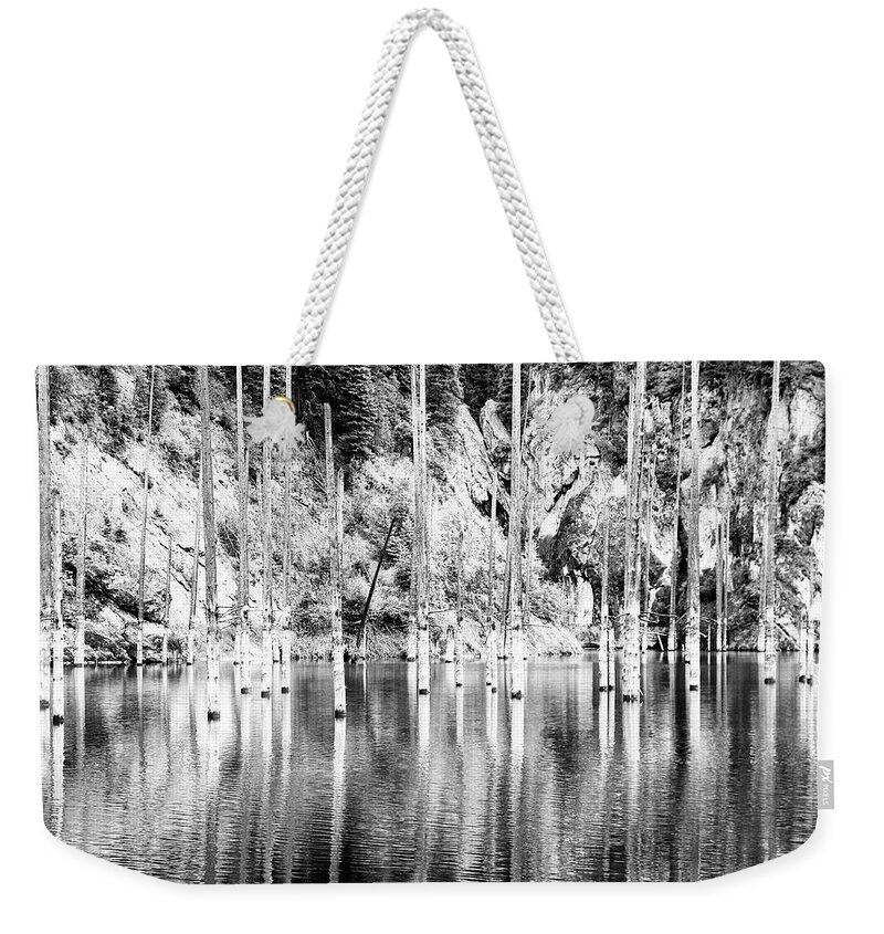 Forest Weekender Tote Bag featuring the photograph Drowned by Dominic Piperata