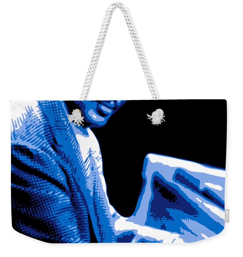 Duke Ellington Weekender Tote Bag featuring the digital art Duke Ellington by DB Artist