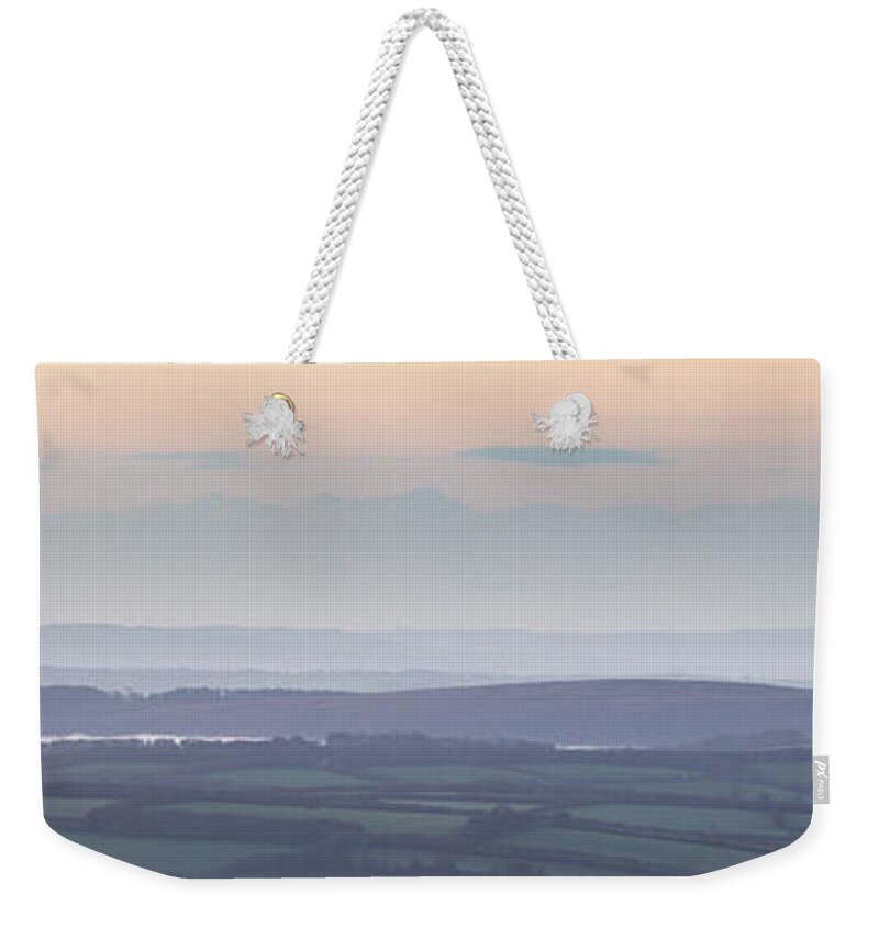 Exmoor Weekender Tote Bag featuring the photograph Dunkery Hill Morning by Andy Myatt