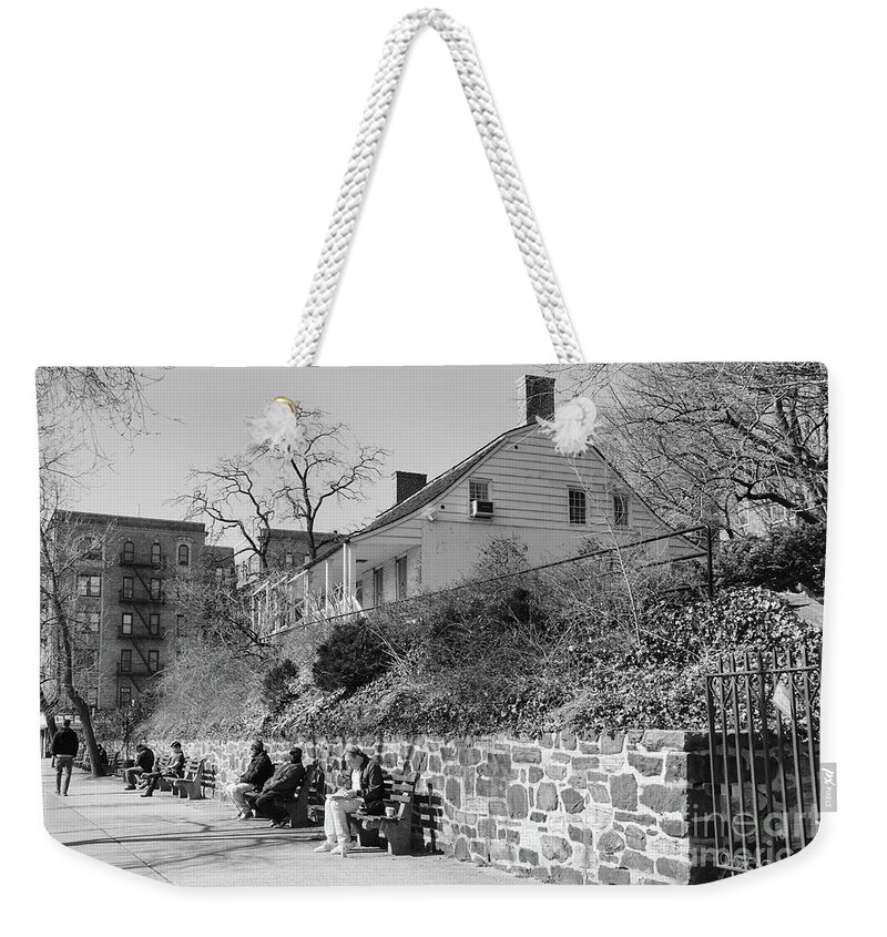 Dyckman Weekender Tote Bag featuring the photograph Dyckman Farmhouse by Cole Thompson