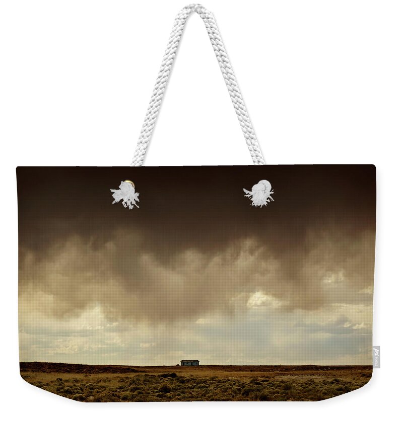Land Weekender Tote Bag featuring the photograph Earth and Clouds New Mexico II by David Gordon
