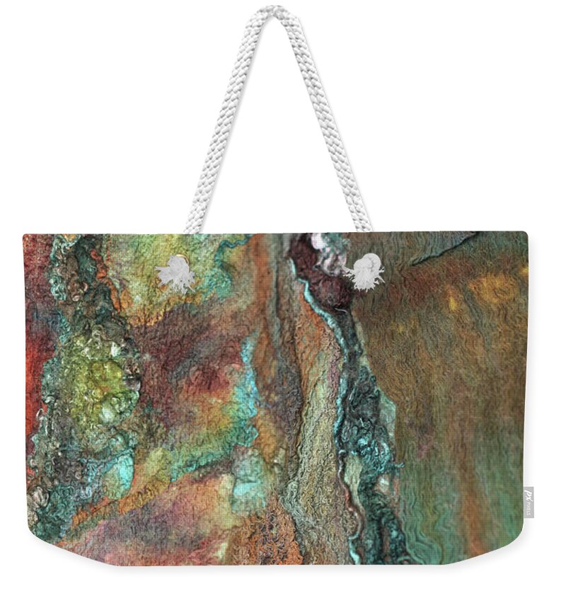 Russian Artists New Wave Weekender Tote Bag featuring the photograph Earth of India by Marina Shkolnik