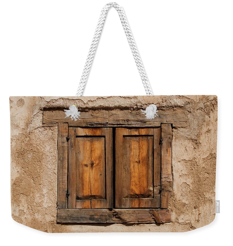 Southwest Weekender Tote Bag featuring the photograph Earthen by Jim Benest