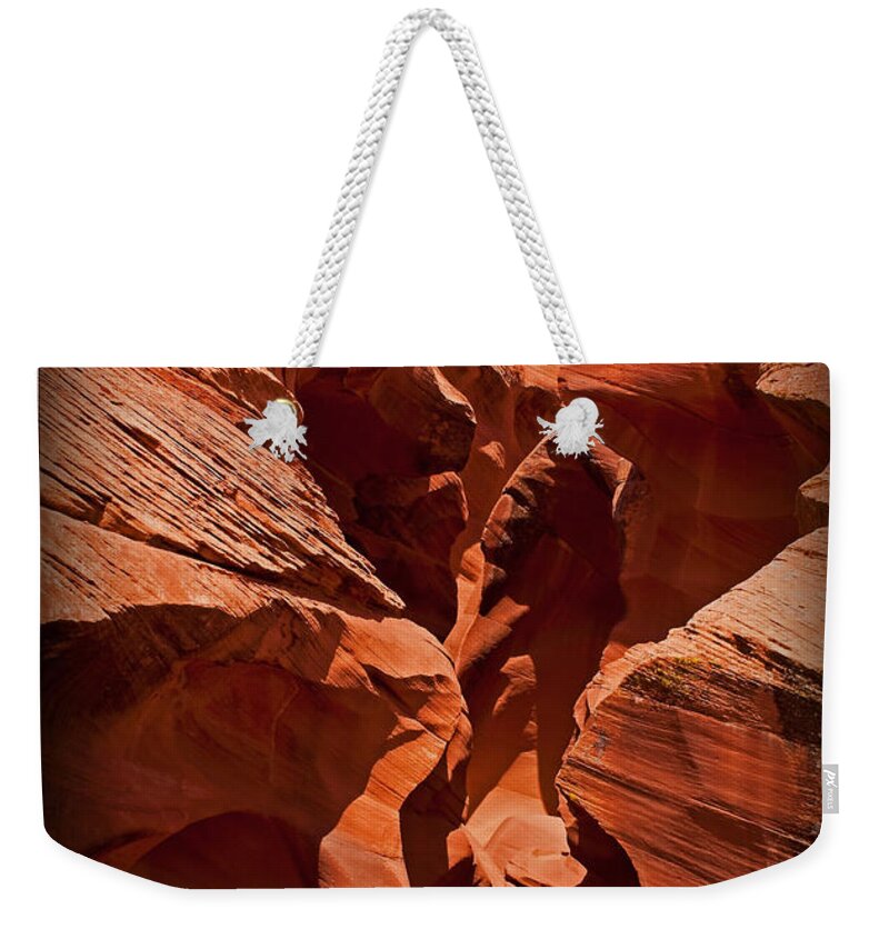 Antelope Weekender Tote Bag featuring the photograph Earth's Erosion by Farol Tomson