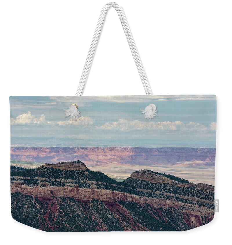 Arizona Weekender Tote Bag featuring the photograph East Kaibab Monocline by Gaelyn Olmsted