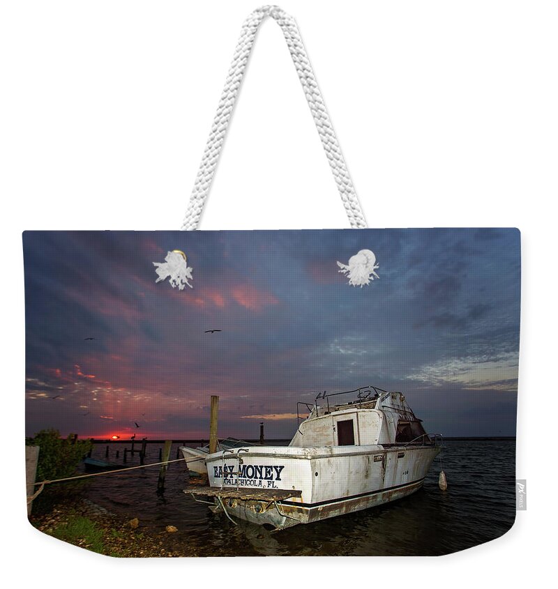 Boat Weekender Tote Bag featuring the photograph Easy Money by Eilish Palmer