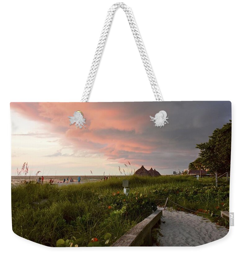 Park Weekender Tote Bag featuring the photograph Edge of the Storm by Carol Bradley