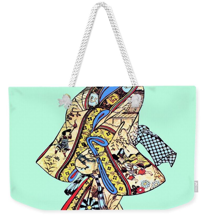 Pop Art Weekender Tote Bag featuring the photograph Edo Suite 6 by Dominic Piperata