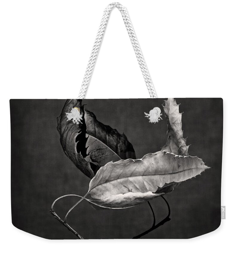 Black And White Weekender Tote Bag featuring the photograph El Tango by Dorit Fuhg