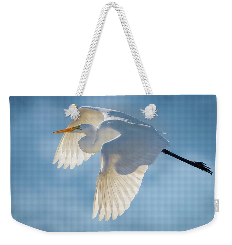 Birds Weekender Tote Bag featuring the photograph Elegance by Bruce Bonnett