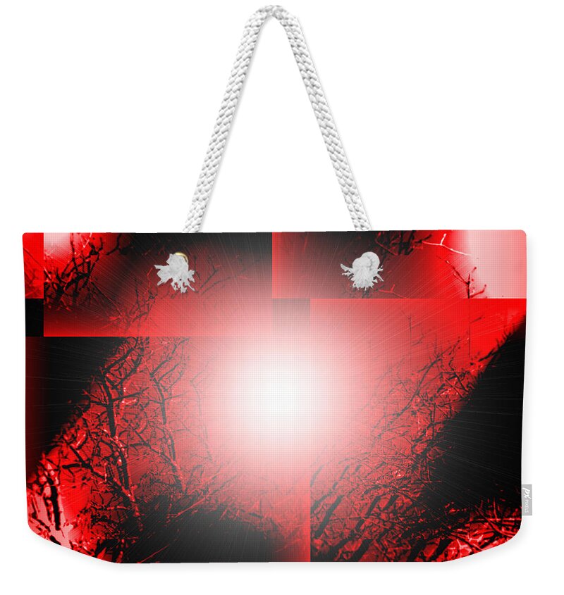 Photos' Landscapes' Abstract Weekender Tote Bag featuring the photograph Elements 110 by The Lovelock experience