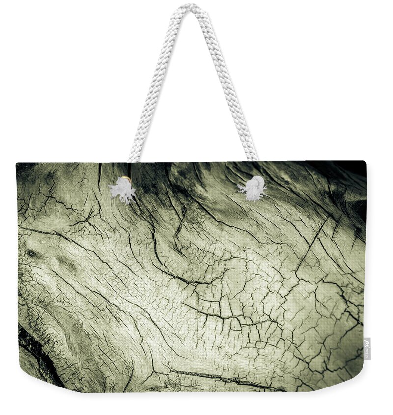Drift Wood Art Weekender Tote Bag featuring the photograph Elephant Wood of Memory by John Williams