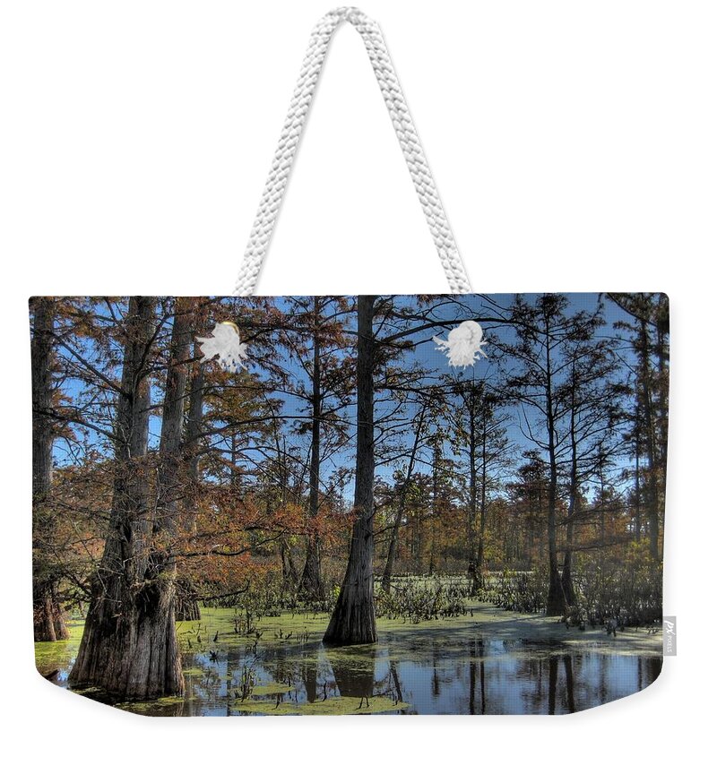 Forest Weekender Tote Bag featuring the photograph Enchanted Forest by Jane Linders