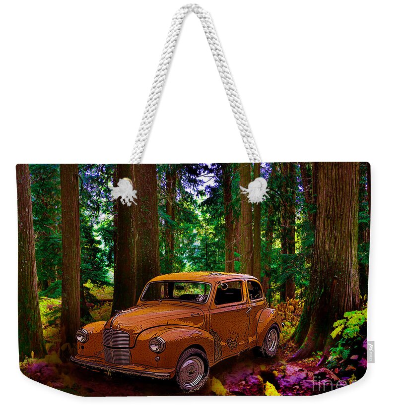 Forest Weekender Tote Bag featuring the photograph Enchanted Forest by Vivian Martin