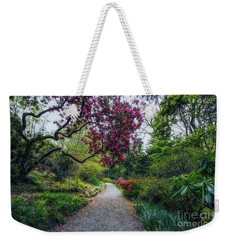 Garden Weekender Tote Bag featuring the photograph Enchanting Garden by Ian Mitchell