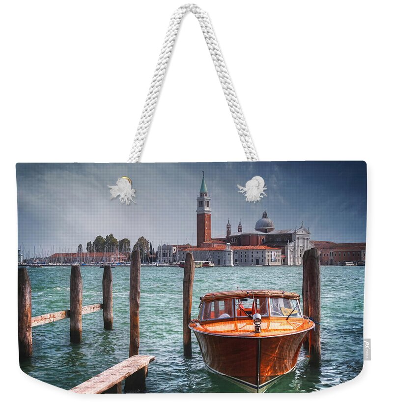 Venice Weekender Tote Bag featuring the photograph Enchanting Venice by Carol Japp