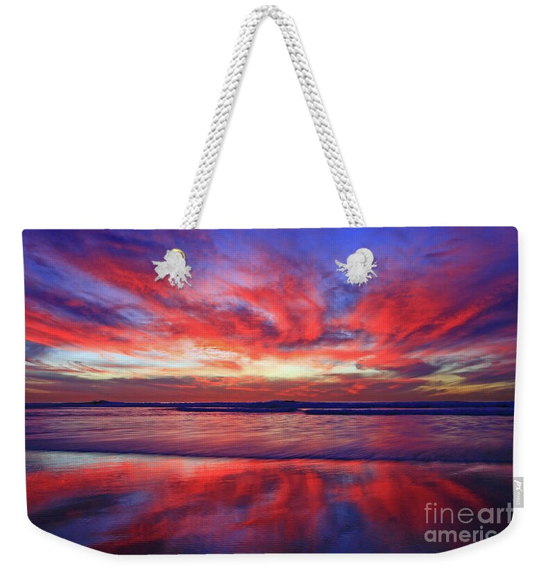 Landscapes Weekender Tote Bag featuring the photograph Moment by John F Tsumas