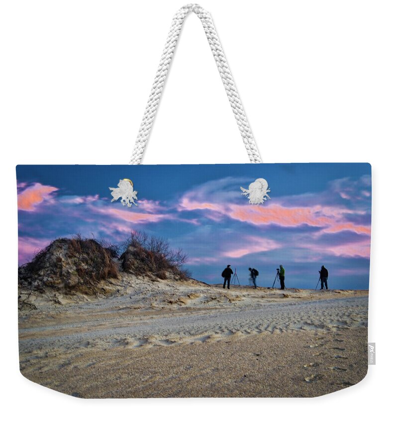 Landscapes Weekender Tote Bag featuring the photograph End of Day by Donald Brown