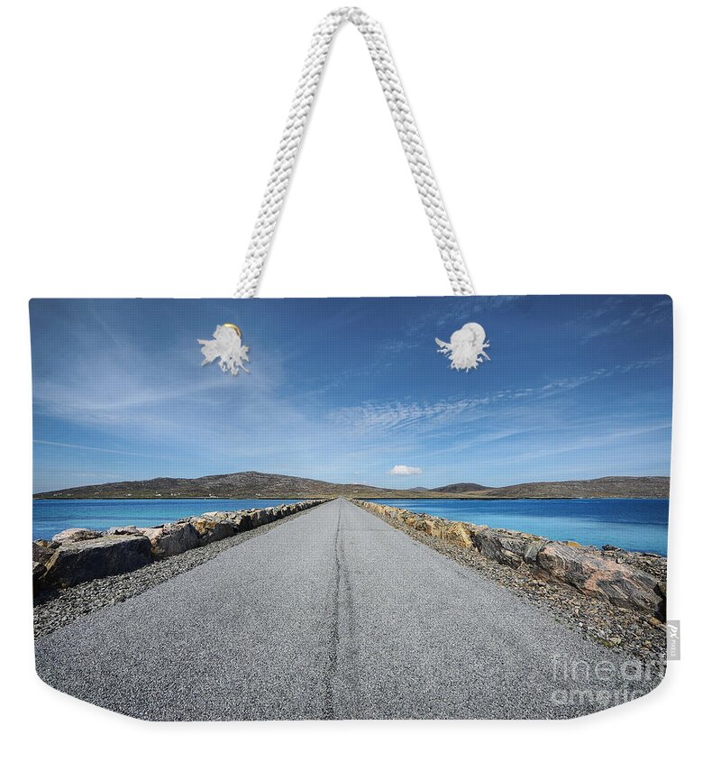 Eriskay Weekender Tote Bag featuring the photograph Eriskay To South Uist by Smart Aviation