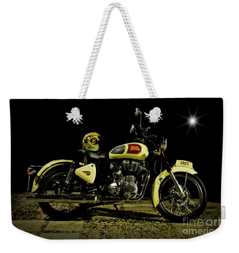 Ernesto Weekender Tote Bag featuring the photograph Ernesto's Ride by Al Bourassa
