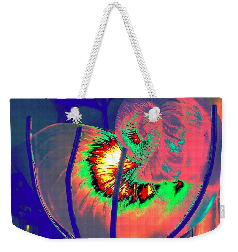 Shell Weekender Tote Bag featuring the photograph Escargrotesque by Larry Beat