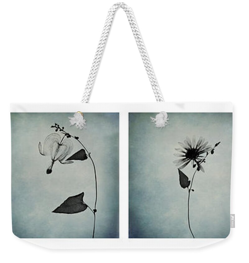 Flowers Weekender Tote Bag featuring the photograph Essence of Flowers by Maggie Terlecki