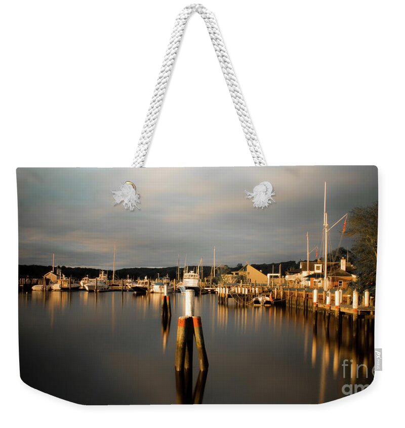 Sunrise Weekender Tote Bag featuring the photograph Essex CT by JCV Freelance Photography LLC