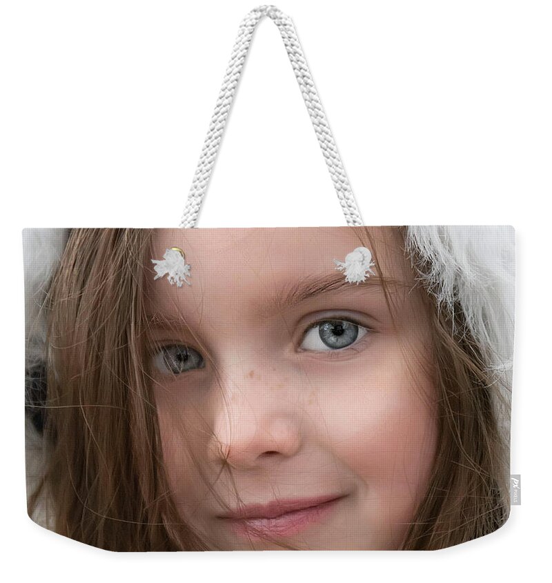 Evelyn Weekender Tote Bag featuring the photograph Evelyn 2 by Wade Aiken