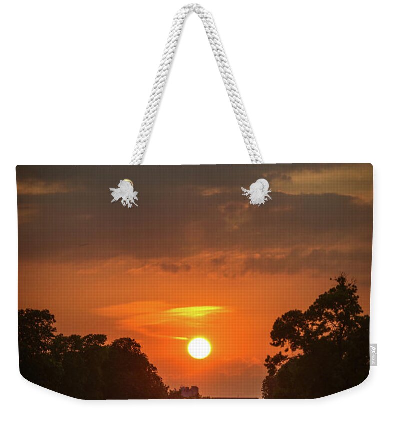 Brixton Weekender Tote Bag featuring the photograph Evening Sun over Picnic by Lenny Carter