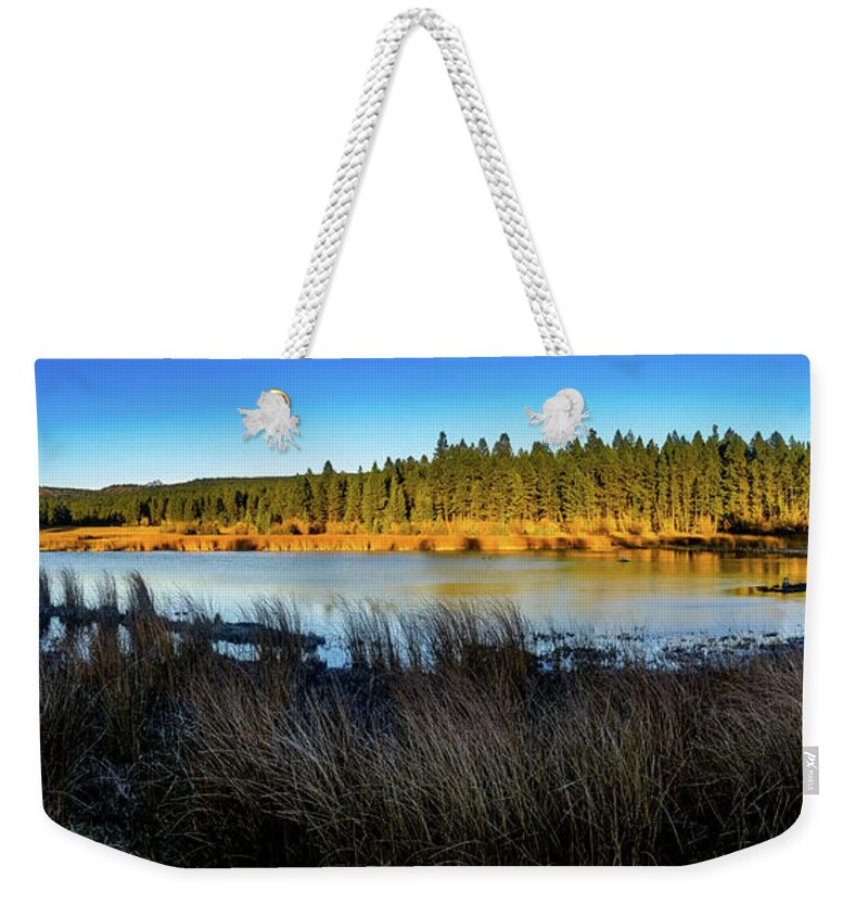 Thomas Nay Weekender Tote Bag featuring the photograph Evening by Thomas Nay