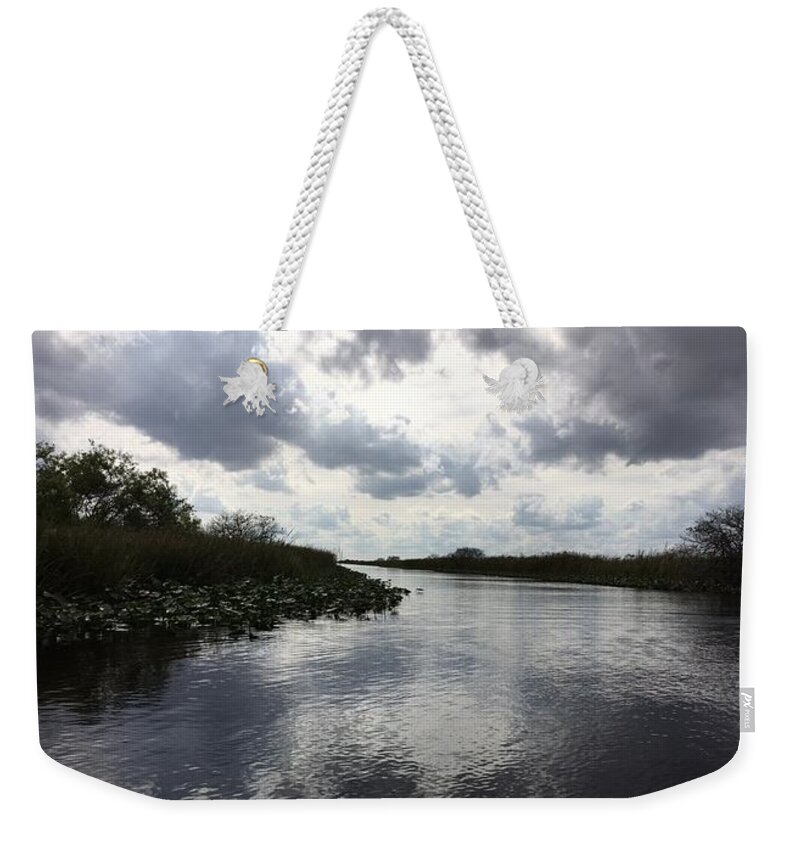Everglades Weekender Tote Bag featuring the photograph Everglades by Val Oconnor
