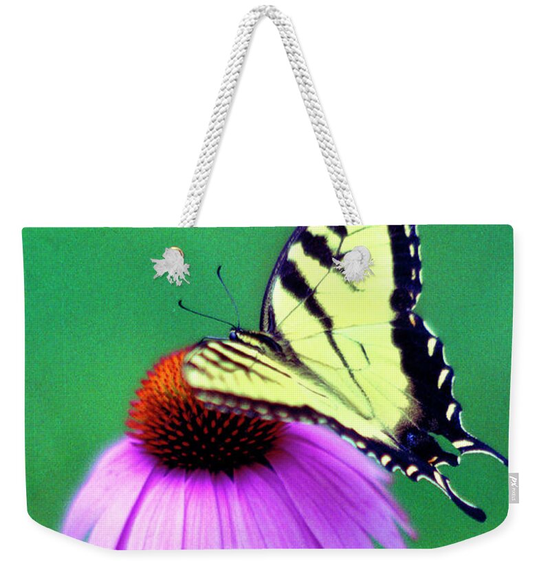 Butterfly Weekender Tote Bag featuring the photograph Everlasting by Carole Gordon