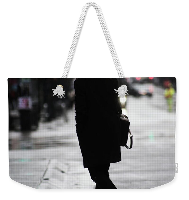 Street Photography Weekender Tote Bag featuring the photograph Every one pays by J C