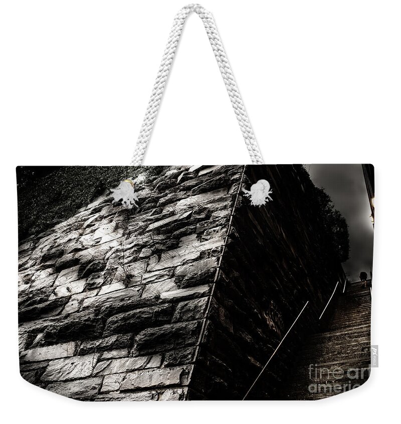 Exorcist Weekender Tote Bag featuring the photograph Exorcist Steps by Jonas Luis