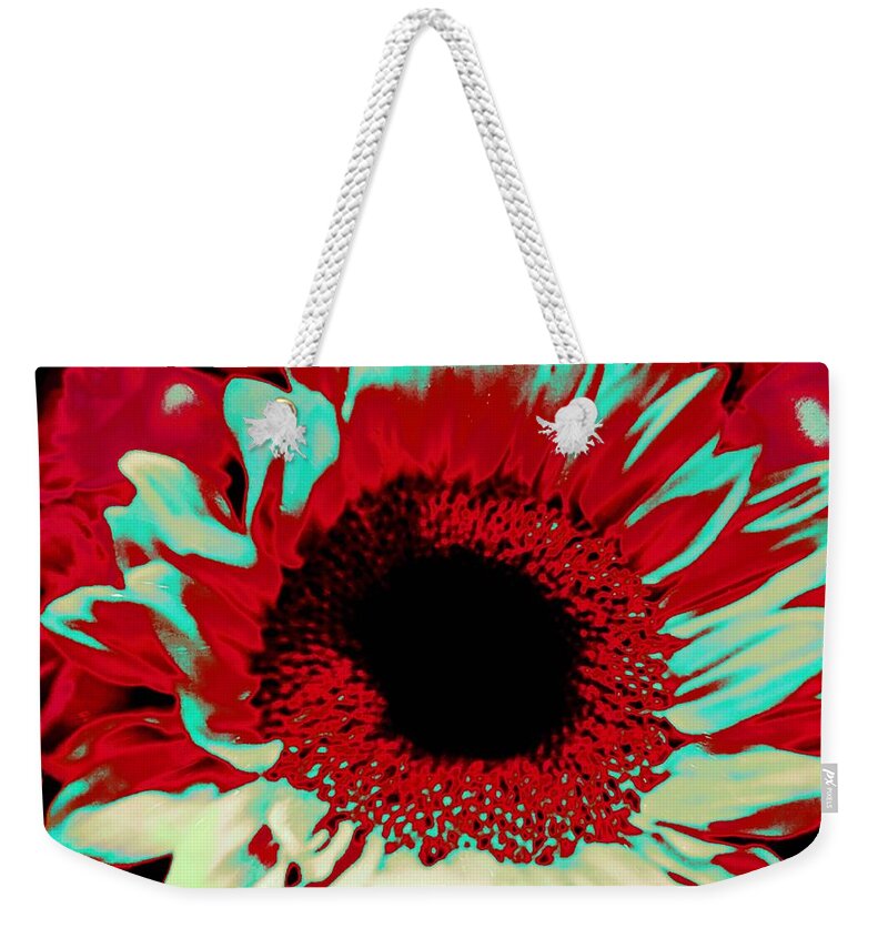 Sunflower Weekender Tote Bag featuring the photograph Exposed by Onedayoneimage Photography