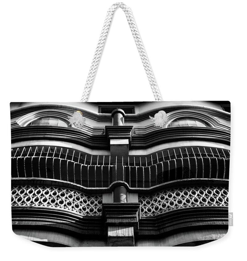 Banana Weekender Tote Bag featuring the photograph Facade by Michael Arend