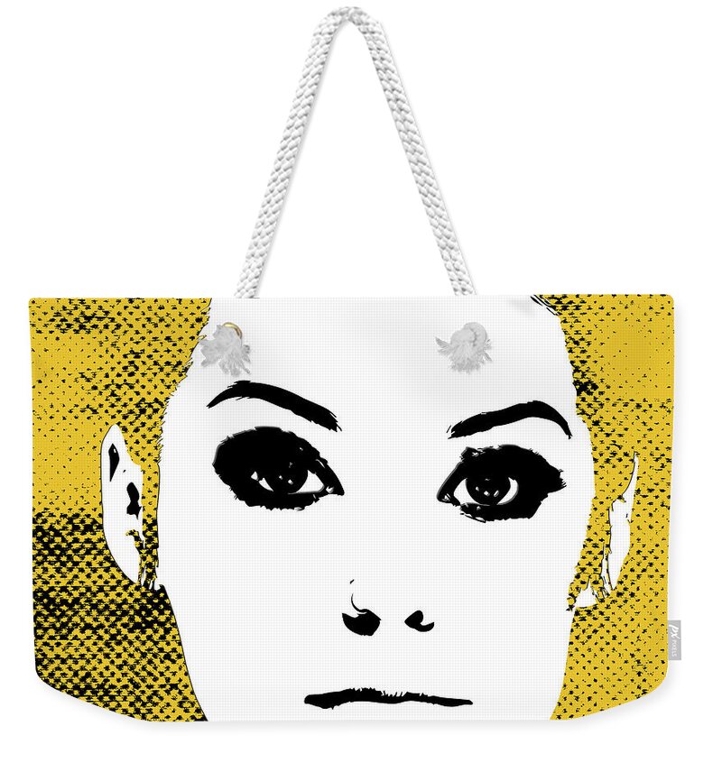 Popart Weekender Tote Bag featuring the photograph Face Me 1 by Thomas Leparskas