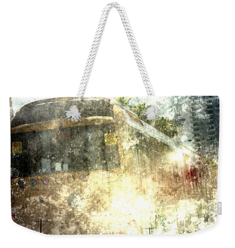Bus Weekender Tote Bag featuring the photograph Fade by Mark Ross