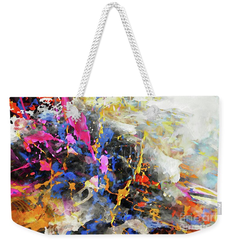 Hebrews 11 Weekender Tote Bag featuring the digital art Faith Remains by Margie Chapman
