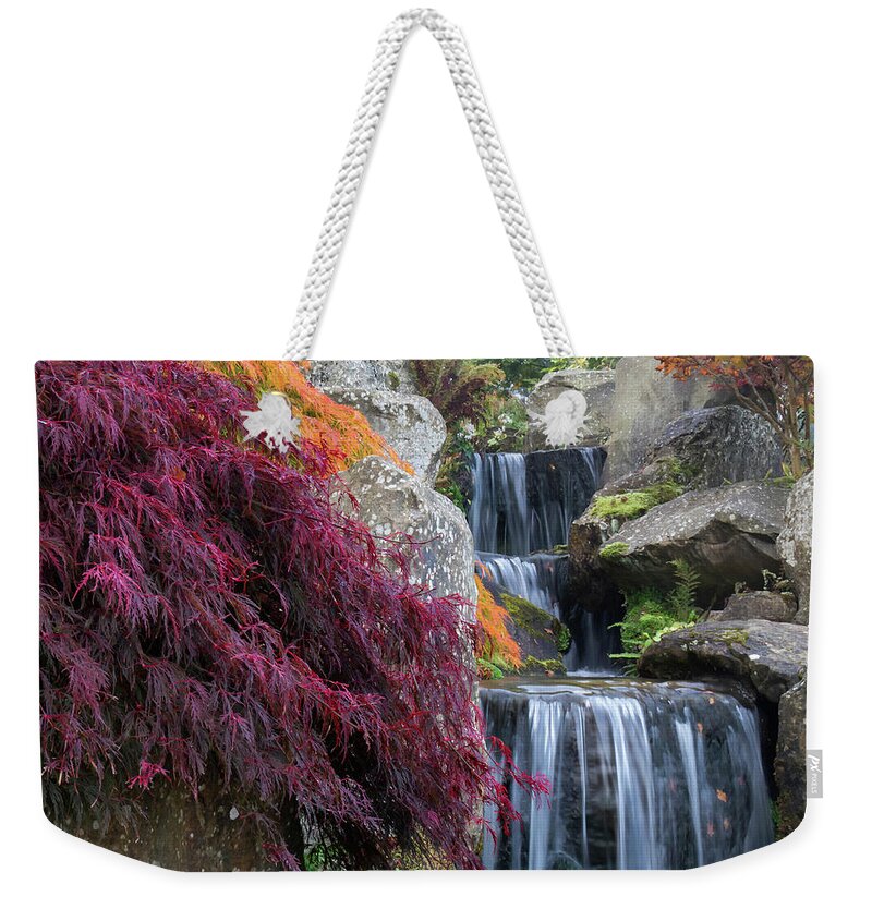 Landscape Weekender Tote Bag featuring the photograph Fall Colors ll by Shirley Mitchell