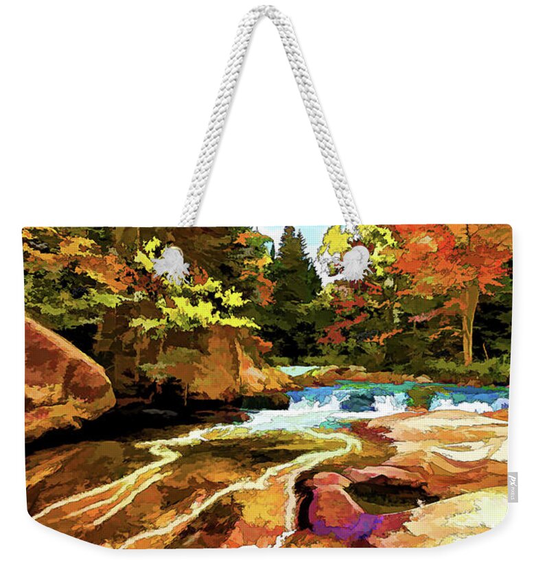 Nature Weekender Tote Bag featuring the photograph Autumn Colors by ABeautifulSky Photography by Bill Caldwell