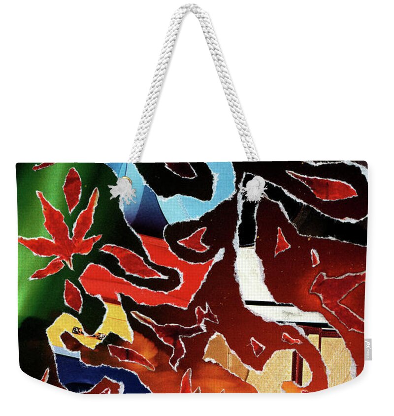 Falling Autumn Weekender Tote Bag featuring the photograph Falling Autumn by Kenneth James