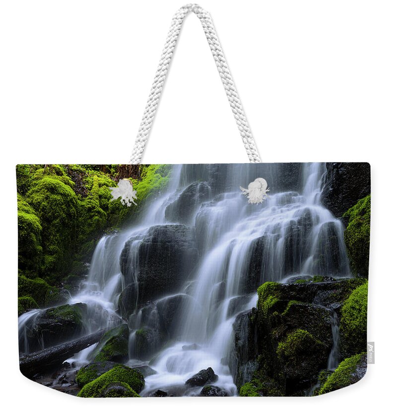 Falls Weekender Tote Bag featuring the photograph Falls by Chad Dutson